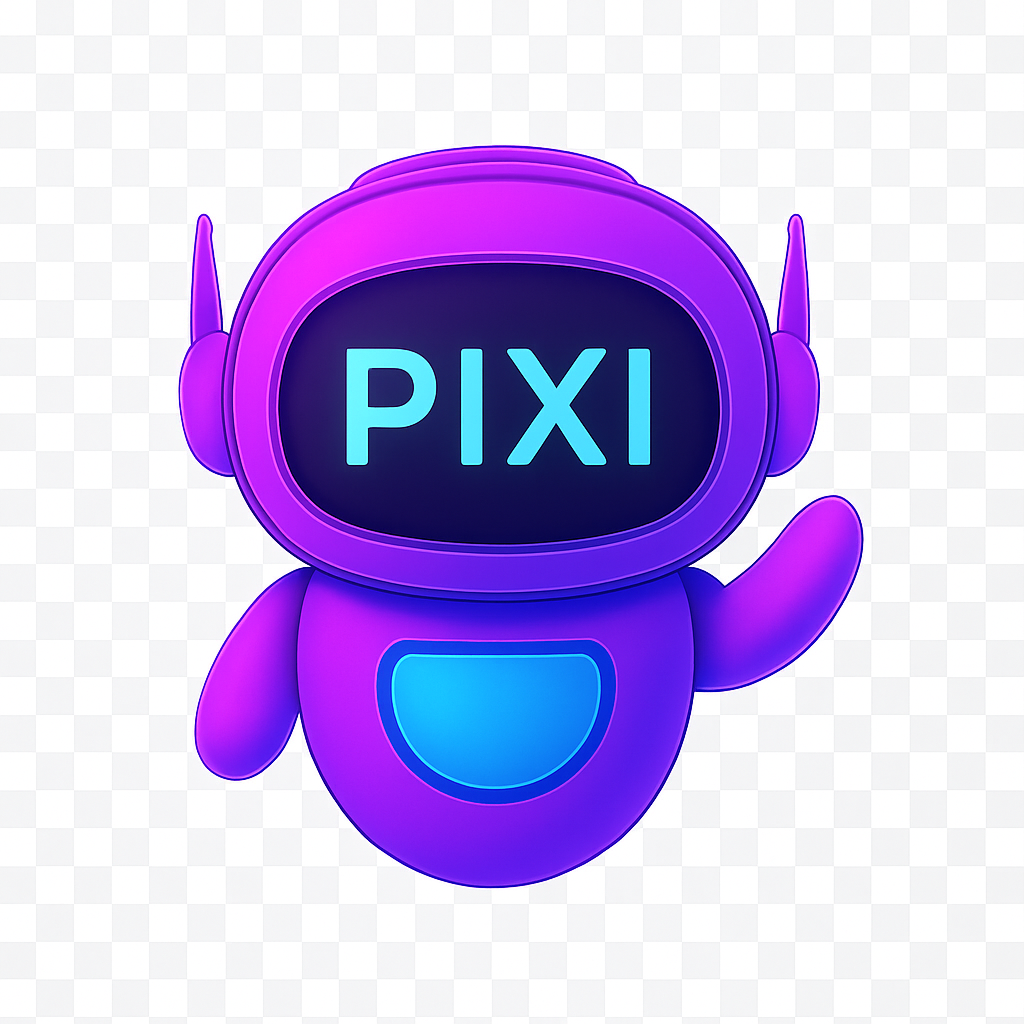 PixiGram virtual assistant icon