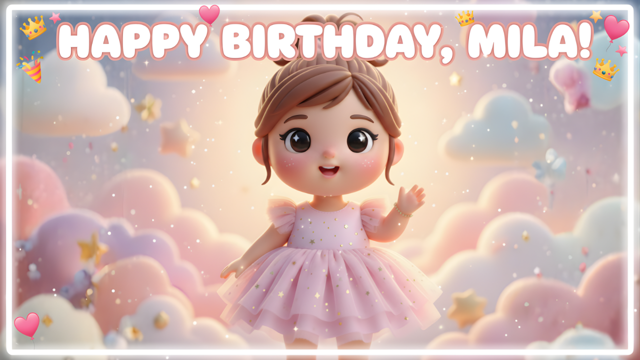 Birthday PixiGram example